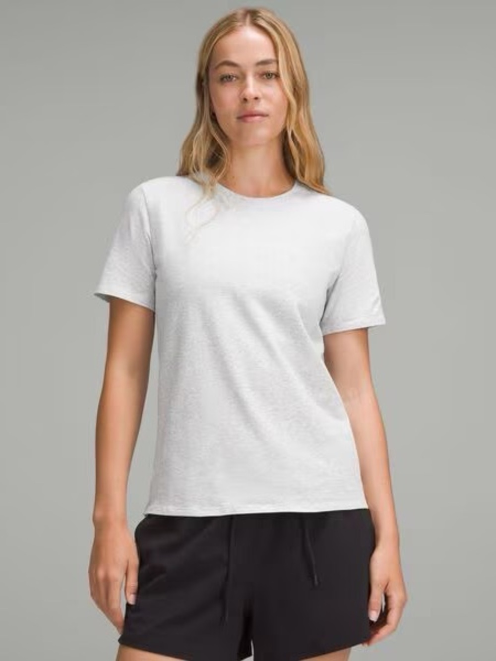 Lululemon Organic Cotton Straight-Hem Crewneck T-Shirt